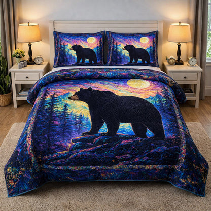 Woodland Guardian 3-Piece Quilted Bedding Set GFTOTP17374