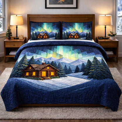 Tranquil Horizon 3-Piece Quilted Bedding Set GFTOTP17379