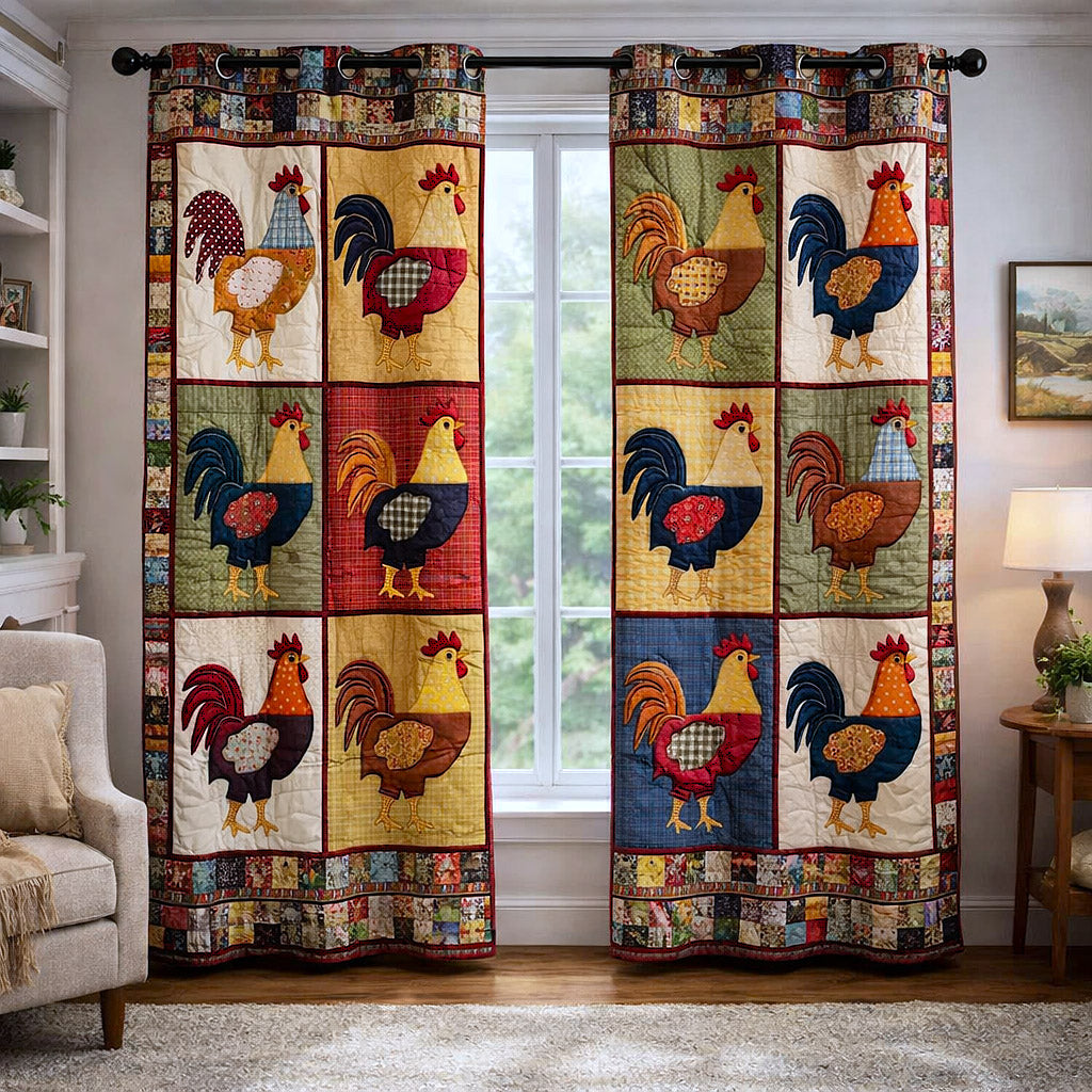 Coop Charm Quilted Curtains GFTOTP17421