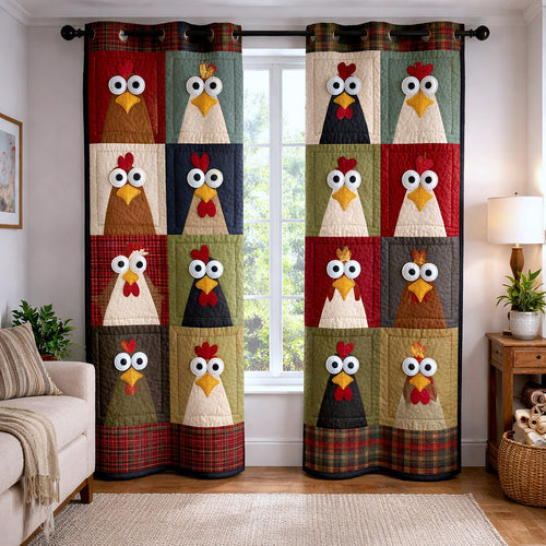 Coop Charm Quilted Curtains GFTOTP17422