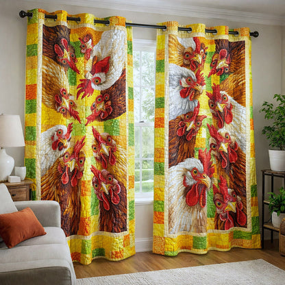 Coop Charm Quilted Curtains GFTOTP17423