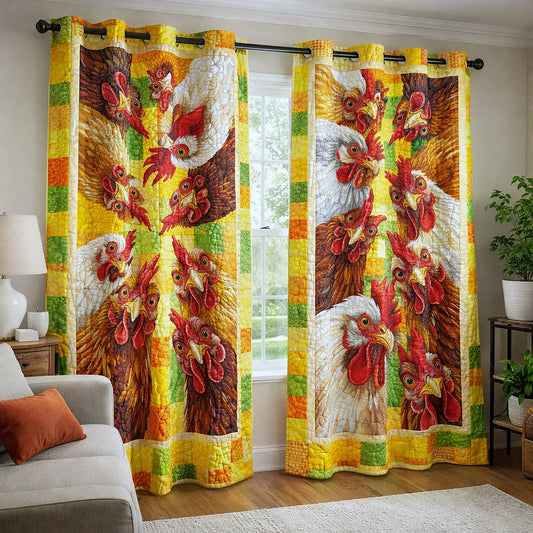 Coop Charm Quilted Curtains GFTOTP17423