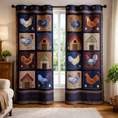 Coop Charm Quilted Curtains GFTOTP17426