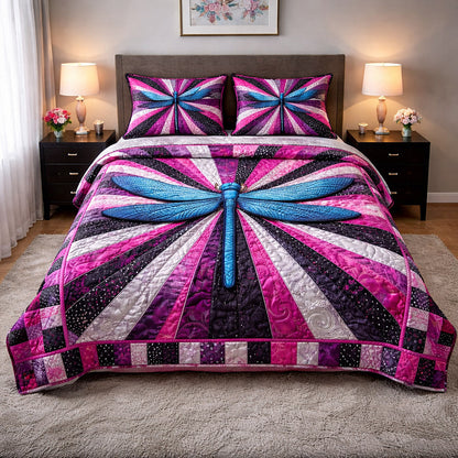 Mystic Wings 3-Piece Quilted Bedding Set GFTOTP17430