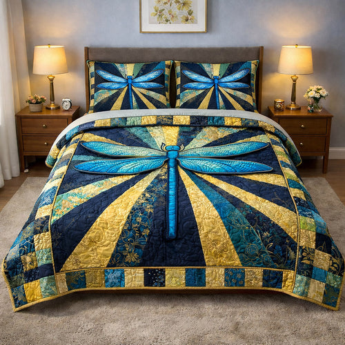 Mystic Wings 3-Piece Quilted Bedding Set GFTOTP17431