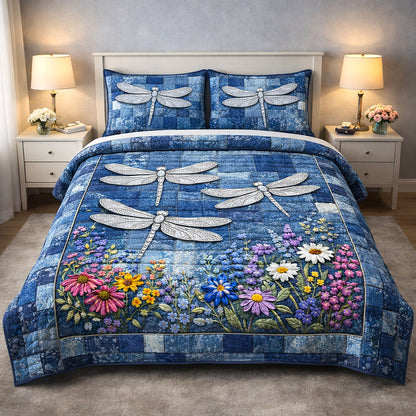 Mystic Wings 3-Piece Quilted Bedding Set GFTOTP17433