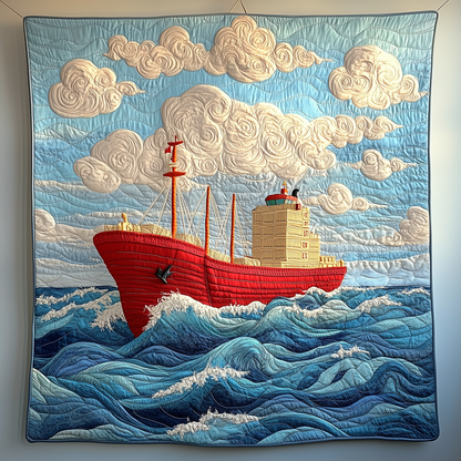 Nautical Life Quilted Blanket GFTOTP1756