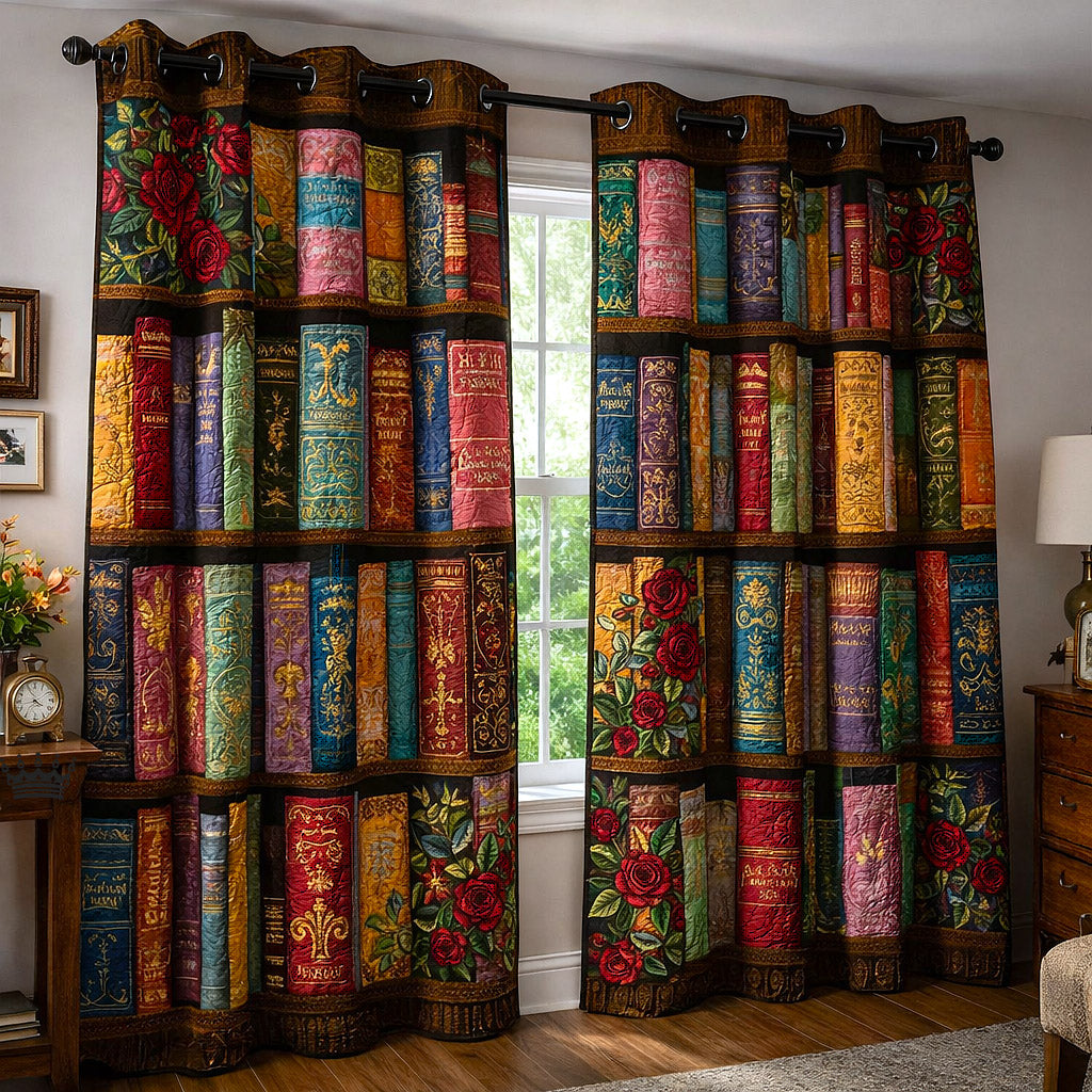 Reading Nook Quilted Curtains GFTOTP17577