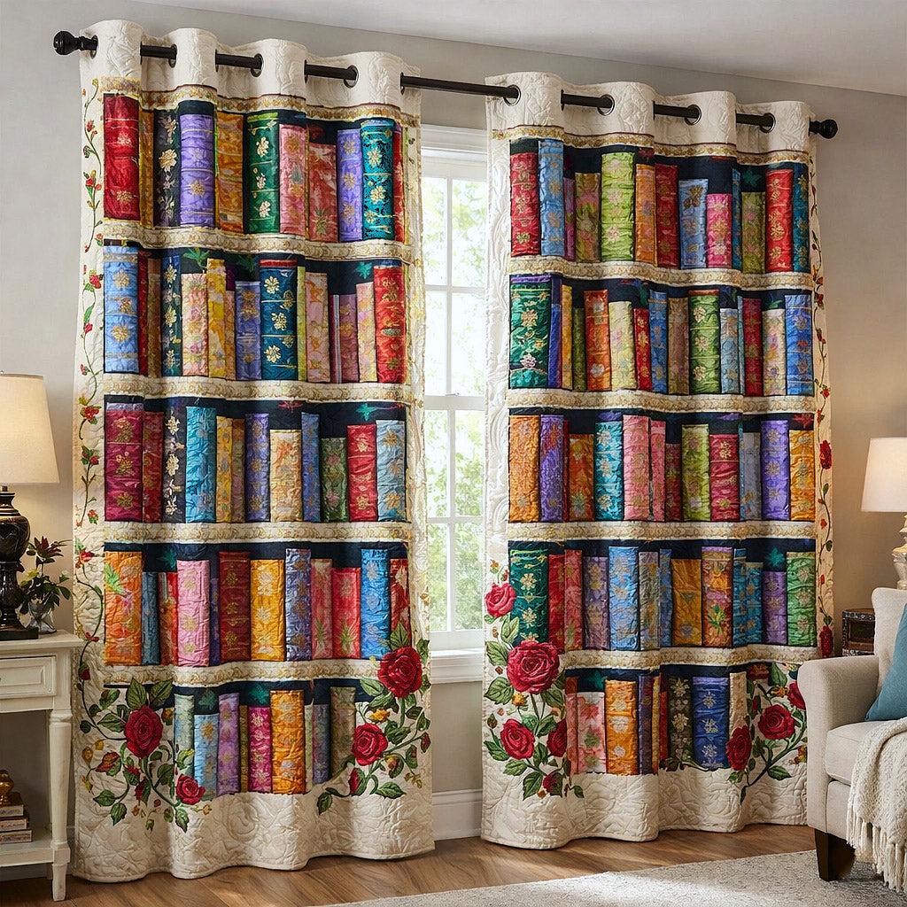 Reading Nook Quilted Curtains GFTOTP17578