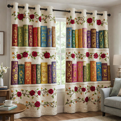 Reading Nook Quilted Curtains GFTOTP17579