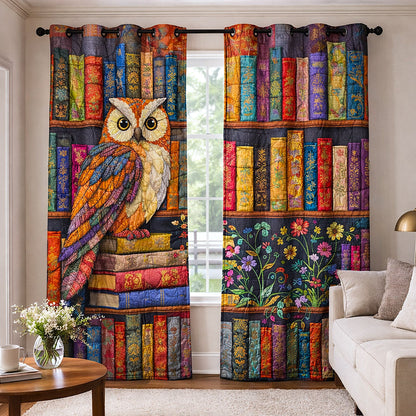 Reading Nook Quilted Curtains GFTOTP17583