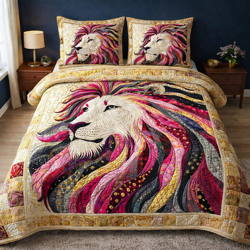 Majestic Pride 3-Piece Quilted Bedding Set GFTOTP17595