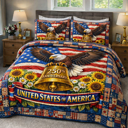 Liberty Legacy 3-Piece Quilted Bedding Set GFTOTP17625