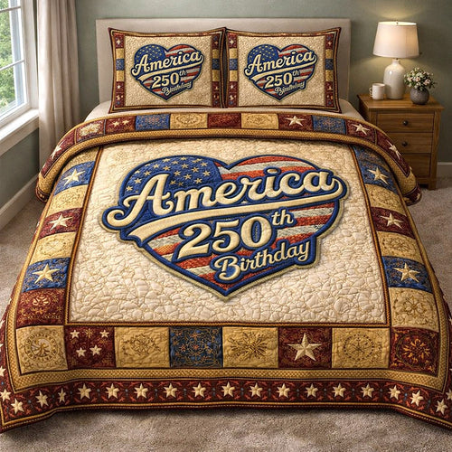 Liberty Legacy 3-Piece Quilted Bedding Set GFTOTP17627