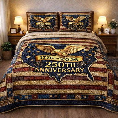 Liberty Legacy 3-Piece Quilted Bedding Set GFTOTP17630