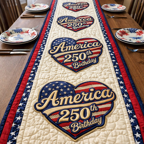 Patriotic Legacy Quilted Table Runner GFTOTP17633