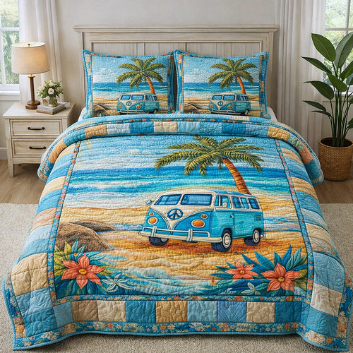 Coastal Breeze 3-Piece Quilted Bedding Set GFTOTP17686