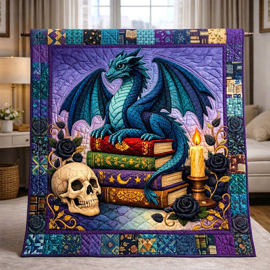 Literary Haven Quilted Blanket GFTOTP17710