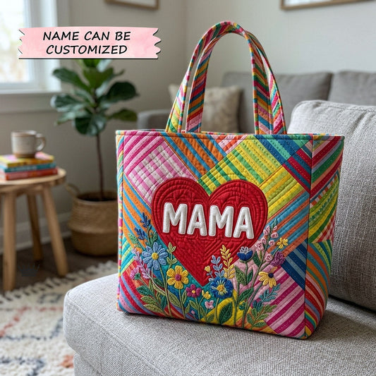 Heart Gift Quilted Tote Bag QTCUZ GFTOTP17821