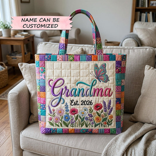 Heart Gift Quilted Tote Bag QTCUZ GFTOTP17857