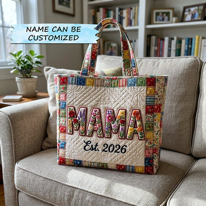Heart Gift Quilted Tote Bag QTCUZ GFTOTP17859