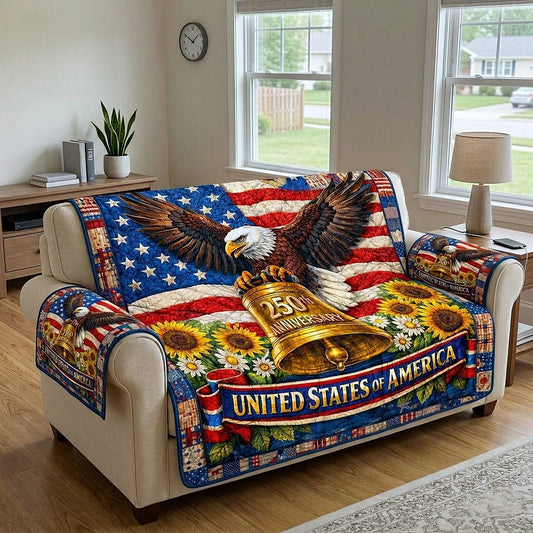 Liberty 250 Quilted Sofa Cover GFTOTP17873