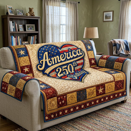 Liberty 250 Quilted Sofa Cover GFTOTP17876