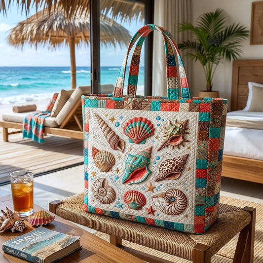 Ocean Retreat Quilted Tote Bag GFTOTP17878