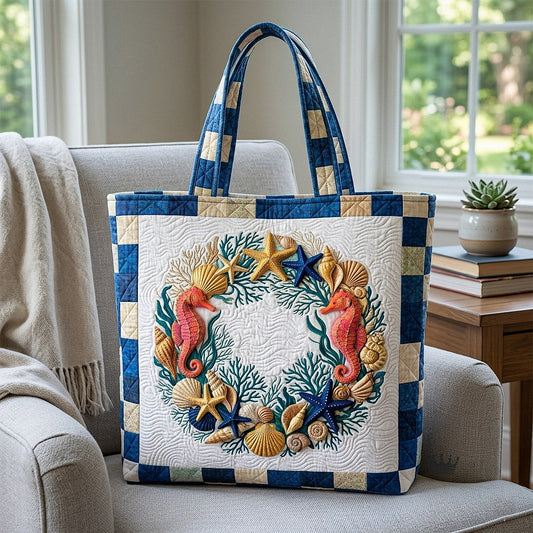 Ocean Retreat Quilted Tote Bag GFTOTP17880