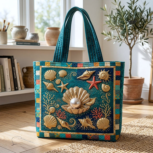 Ocean Retreat Quilted Tote Bag GFTOTP17881