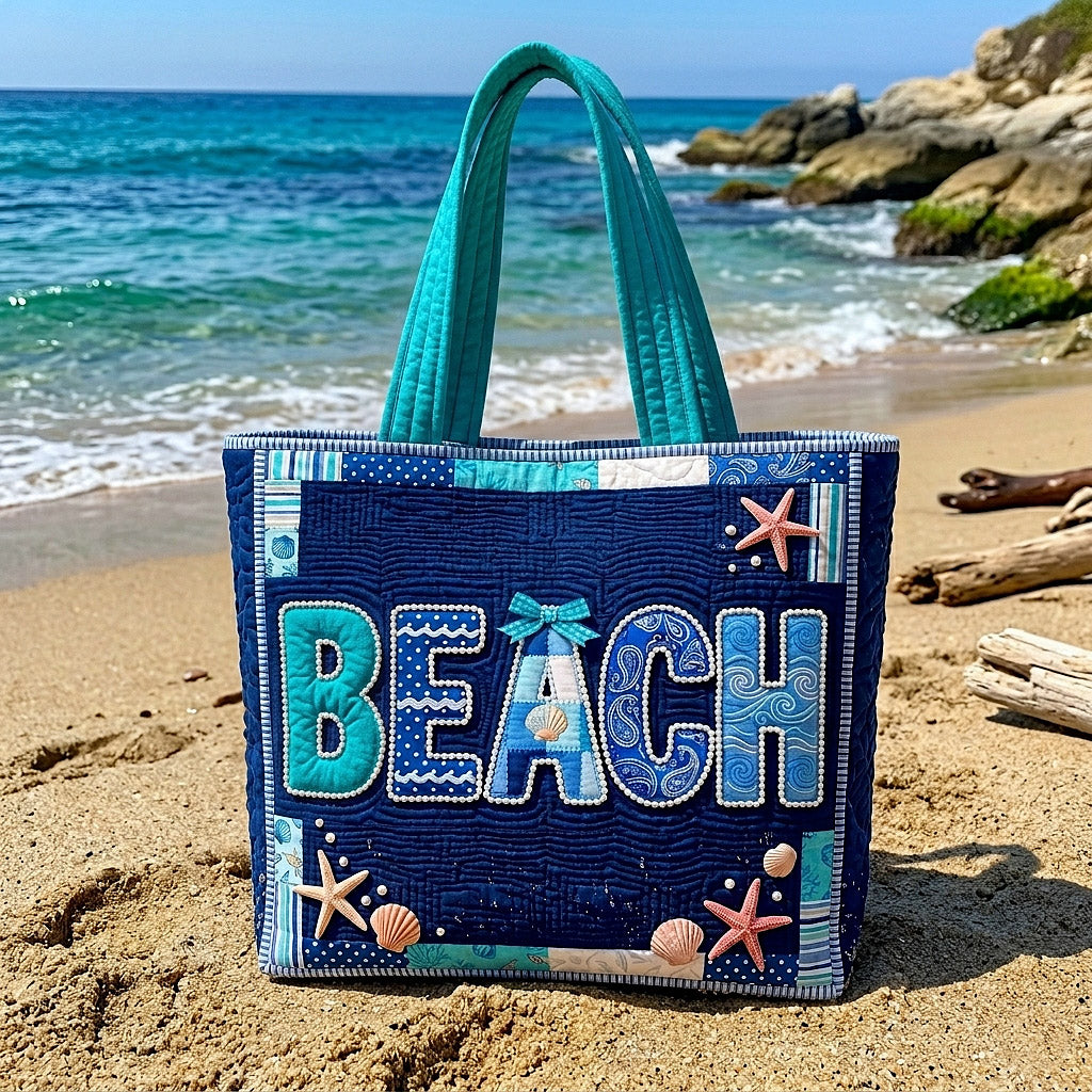 Ocean Retreat Quilted Tote Bag GFTOTP17882
