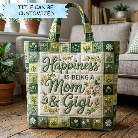 Her Surprise Quilted Tote Bag QTCUZ GFTOTP18012