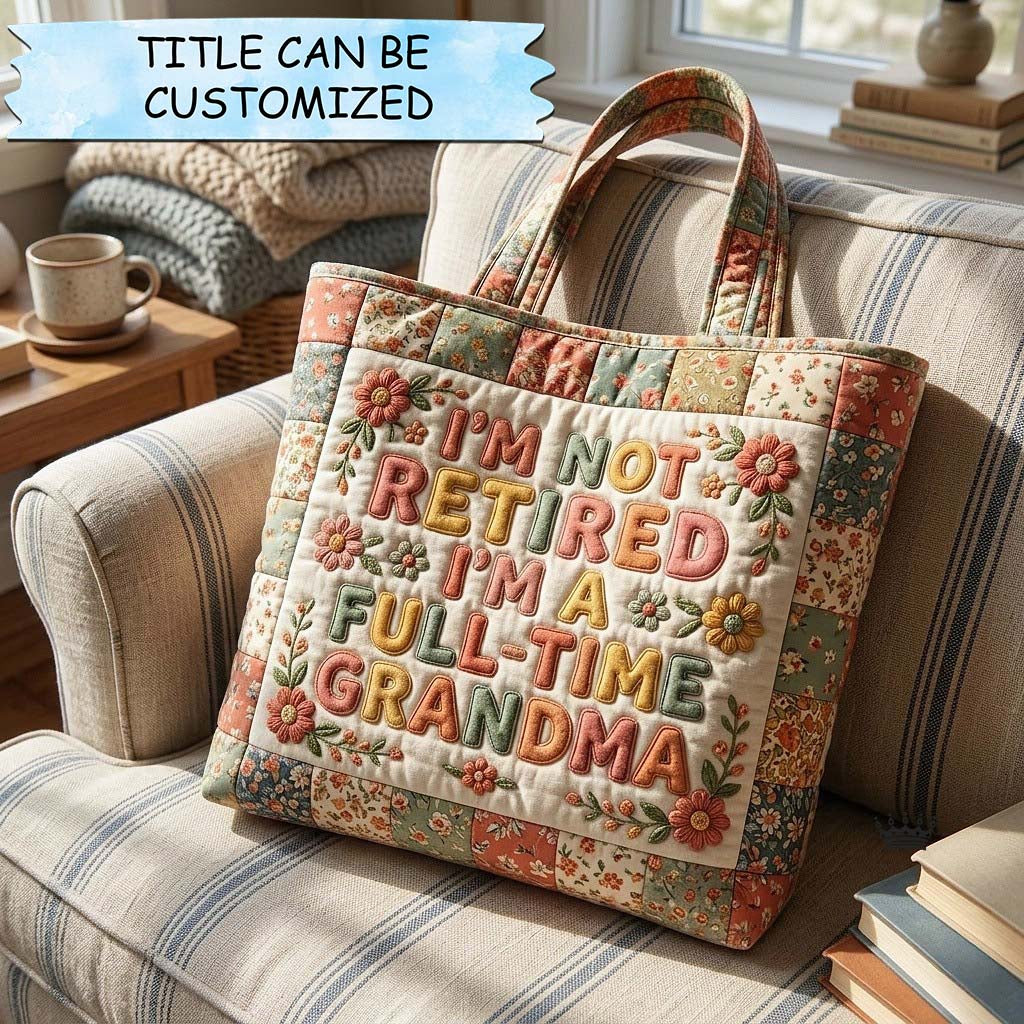 Her Surprise Quilted Tote Bag QTCUZ GFTOTP18013
