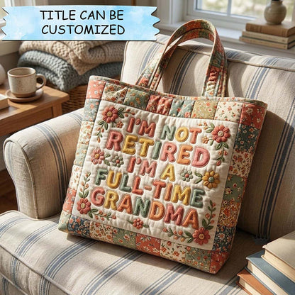 Her Surprise Quilted Tote Bag QTCUZ GFTOTP18013