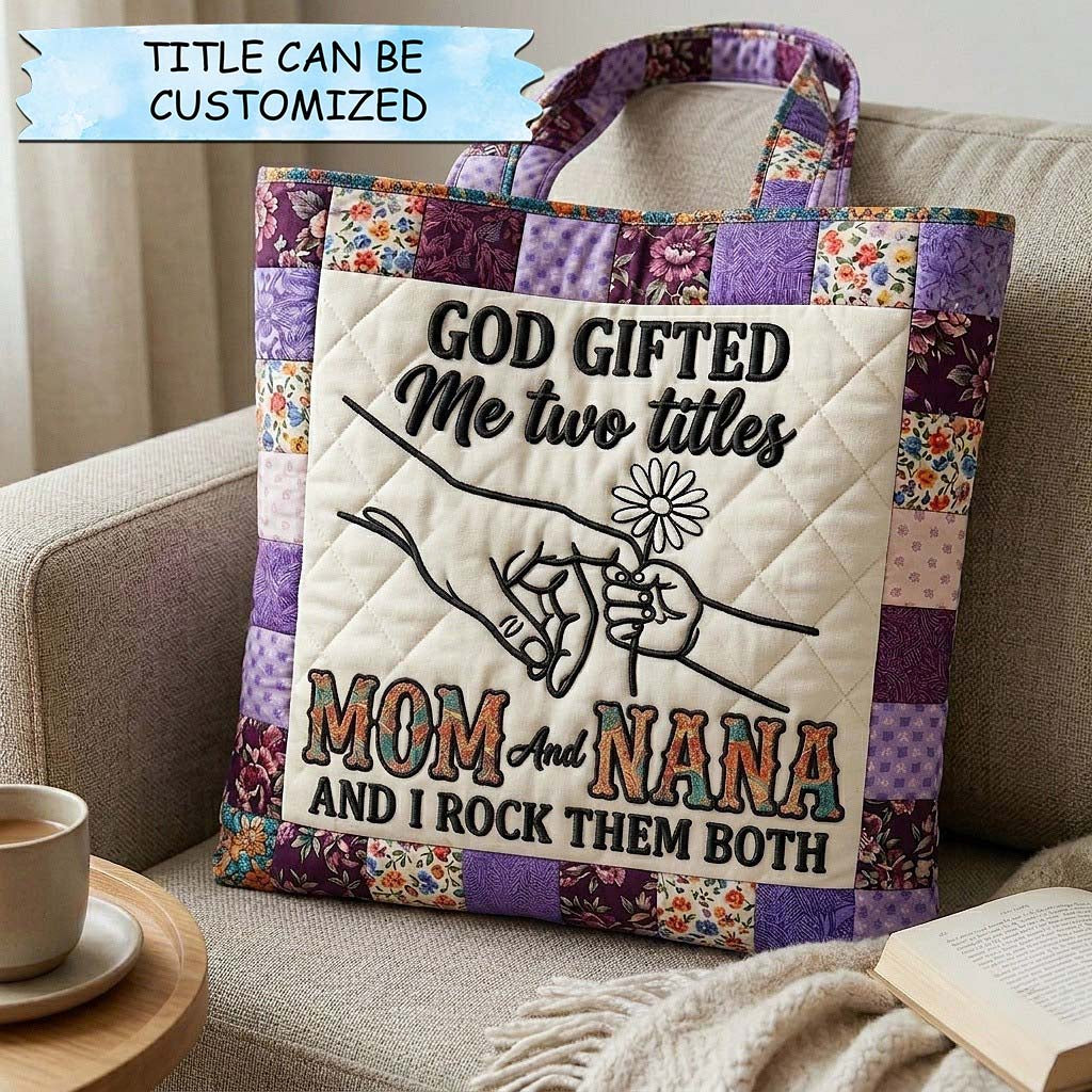 Darling Gift Quilted Tote Bag QTCUZ GFTOTP18014