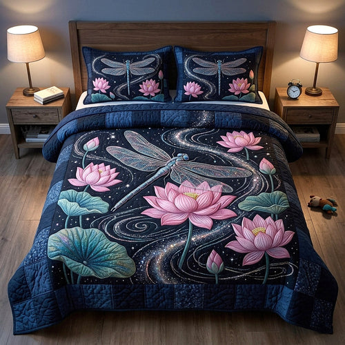 Meadow Wings 3-Piece Quilted Bedding Set GFTOTP18022