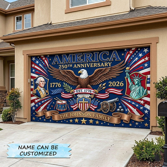 Liberty 250 Garage Door Banner QTCUZ GFTOTP18045
