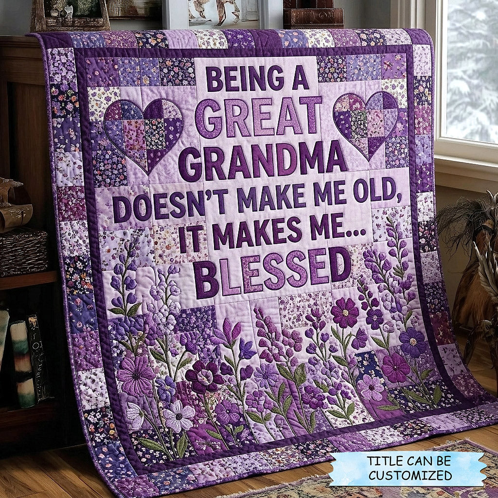 Her Keepsake Quilted Blanket QTCUZ GFTOTP18054