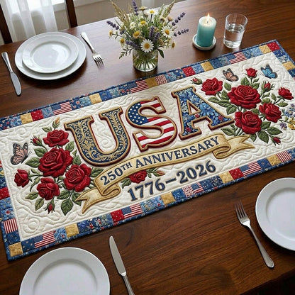 Heritage Patch Quilted Table Runner GFTOTP18075