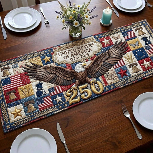 Heritage Patch Quilted Table Runner GFTOTP18077