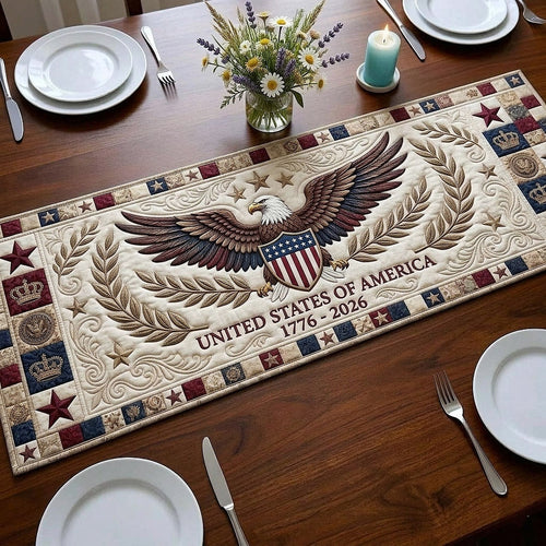 Heritage Patch Quilted Table Runner GFTOTP18079