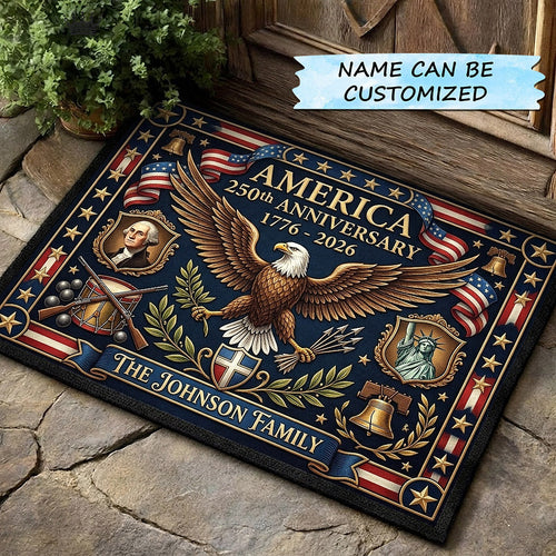 Heritage Patch Doormat QTCUZ GFTOTP18088