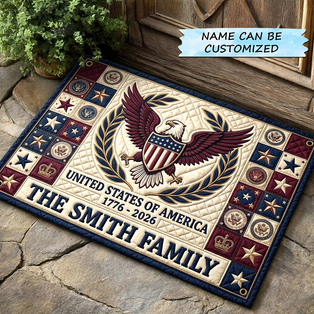 Heritage Patch Doormat QTCUZ GFTOTP18090