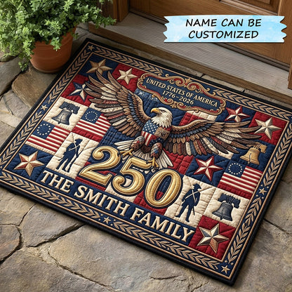 Heritage Patch Doormat QTCUZ GFTOTP18092