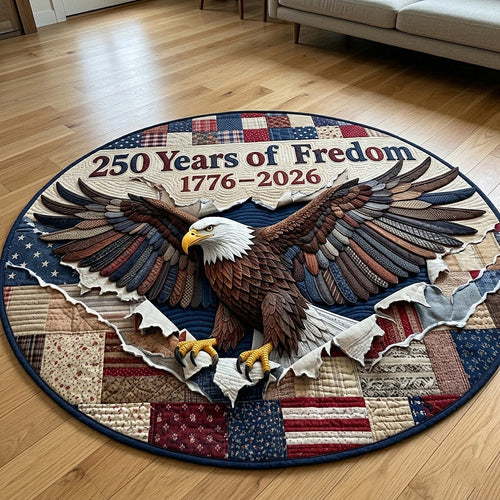 Heritage Patch Quilted Round Mat GFTOTP18094