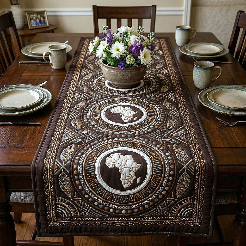Africa Legacy Quilted Table Runner GFTOTP18155