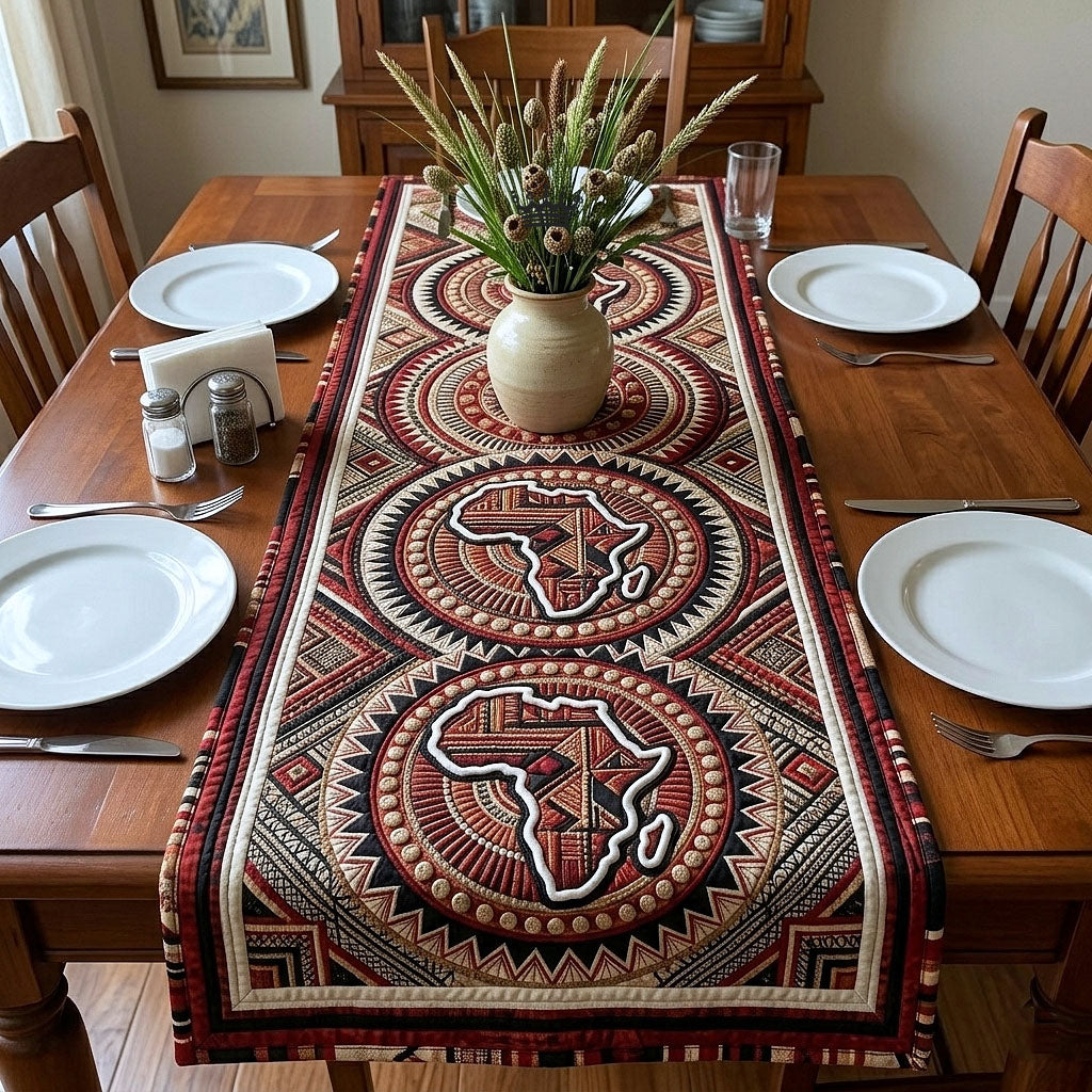 Africa Legacy Quilted Table Runner GFTOTP18158