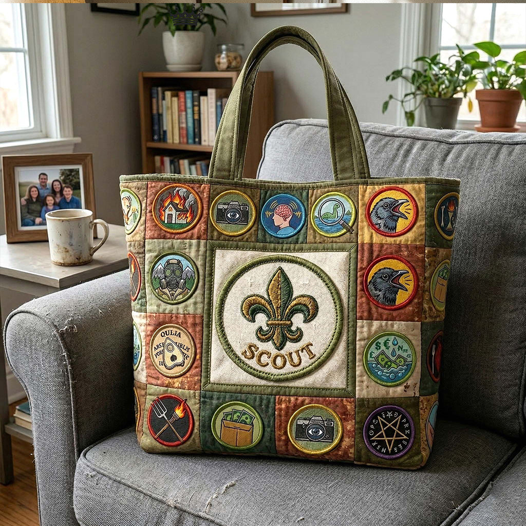Honor Patches Quilted Tote Bag GFTOTP18183