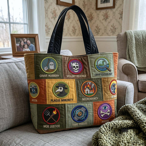 Honor Patches Quilted Tote Bag GFTOTP18186