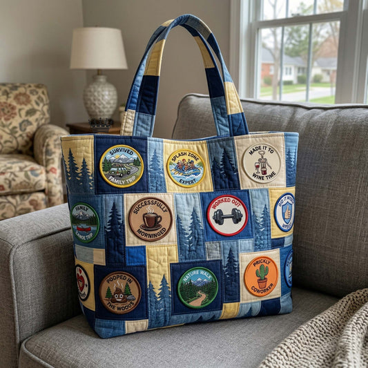 Honor Patches Quilted Tote Bag GFTOTP18188